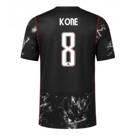 Pánské fotbalový oblečení Kanada Ismael Kone #8 Venkovní košile MS 2026 Krátkým Rukávem